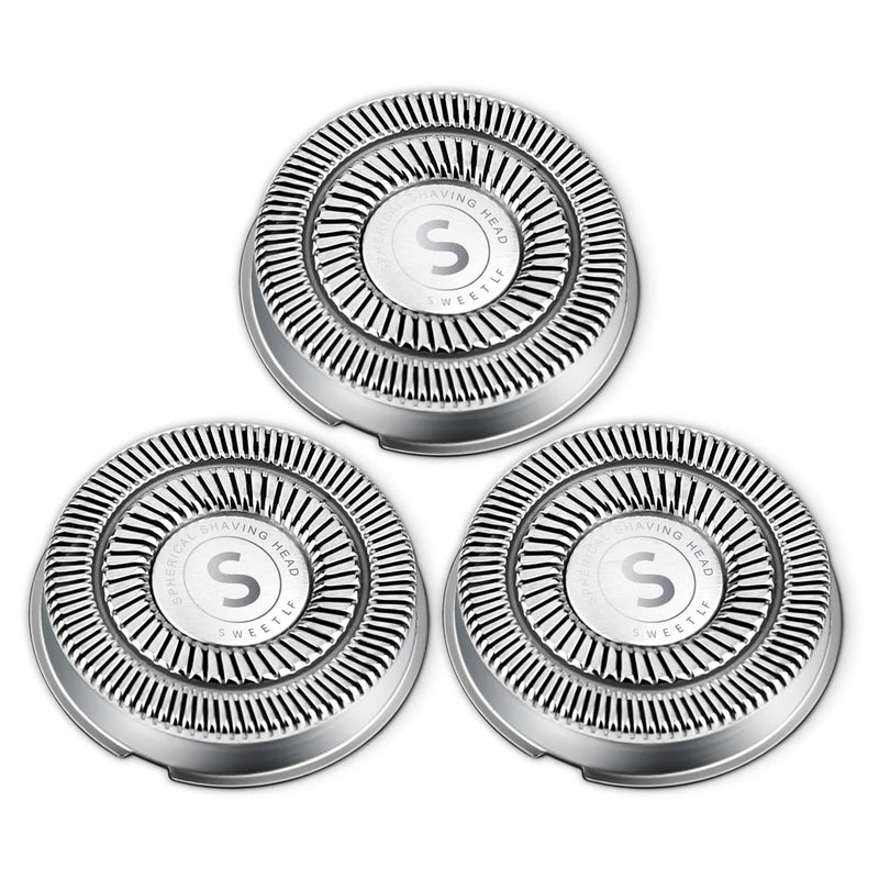 SweetLF 3 PCS Replacement Shaver Head Cutter Net Blades for SweetLF SWS7105 Electric Razor